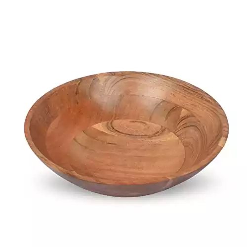 Samhita Acacia Wood Serving Bowl