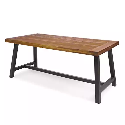 Christopher Knight Home Carlisle Outdoor Dining Table