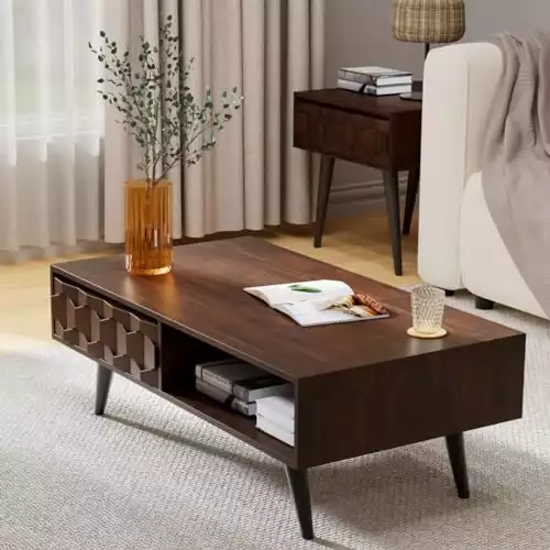 Bme Georgina Solid Wood Coffee Tables