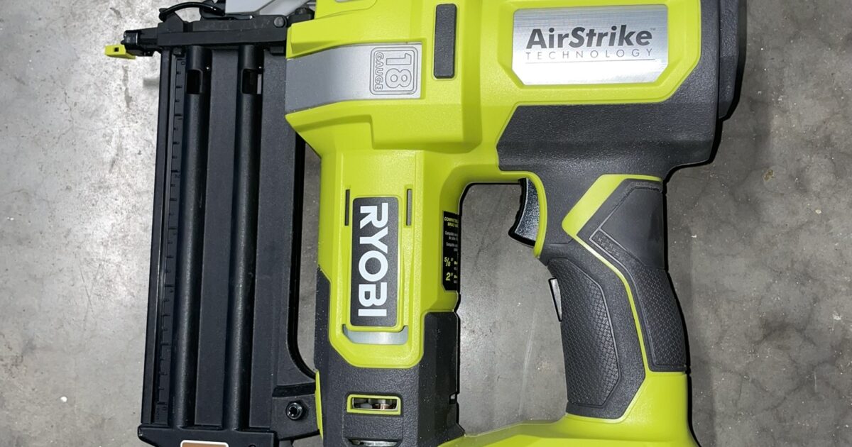 The Ryobi Nail Gun: A New Era of Power Tools