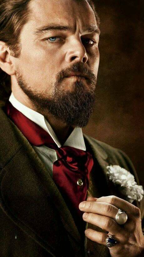 Leonardo Dicaprio showing off one of our most popular long mens beard styles, the Ducktail Beard.