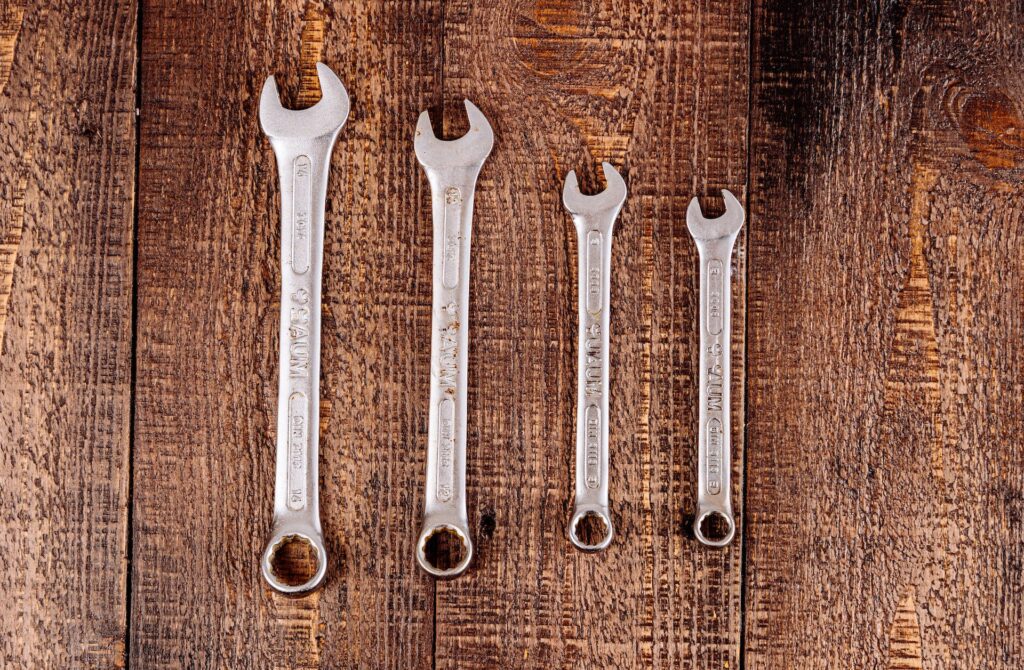 A Crescent Wrench Set, perfect for all types of wrench requirements