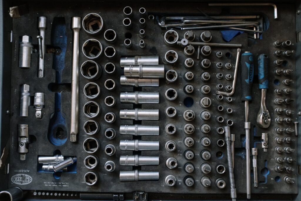 A Socket Wrench, essential in varying wrench types