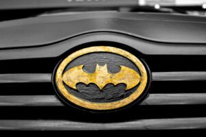 The iconic batman symbol