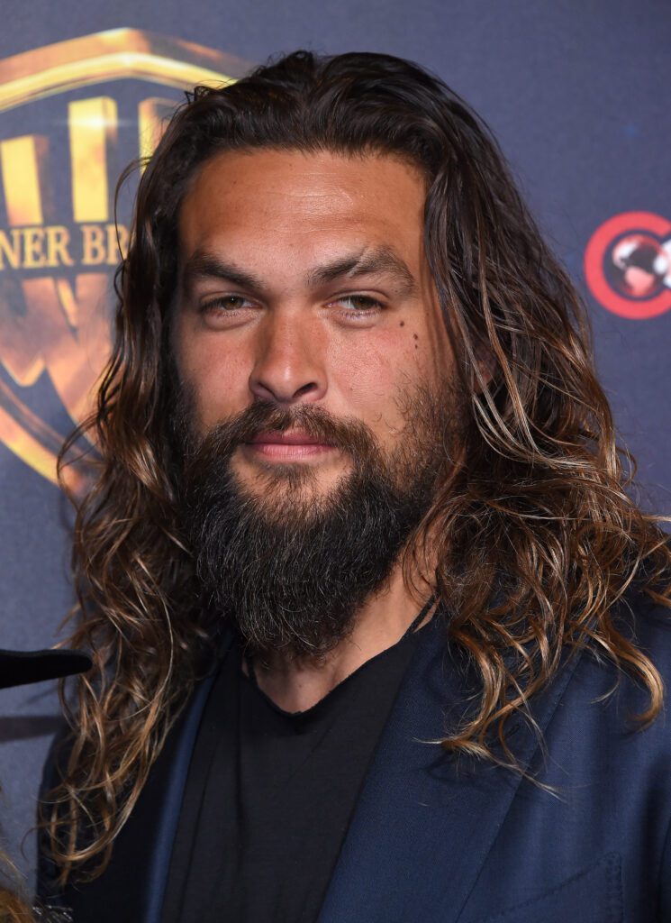 Jason Momoa representing the long beard styles with his Bandholz Beard Style.